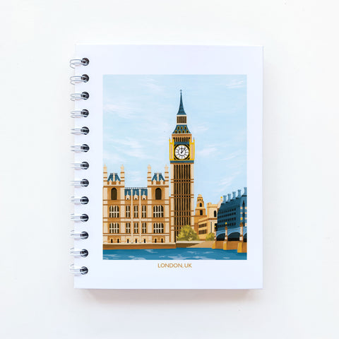 London, UK - Inspirational Notebook