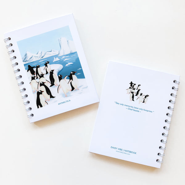 Antarctica - Inspirational Notebook