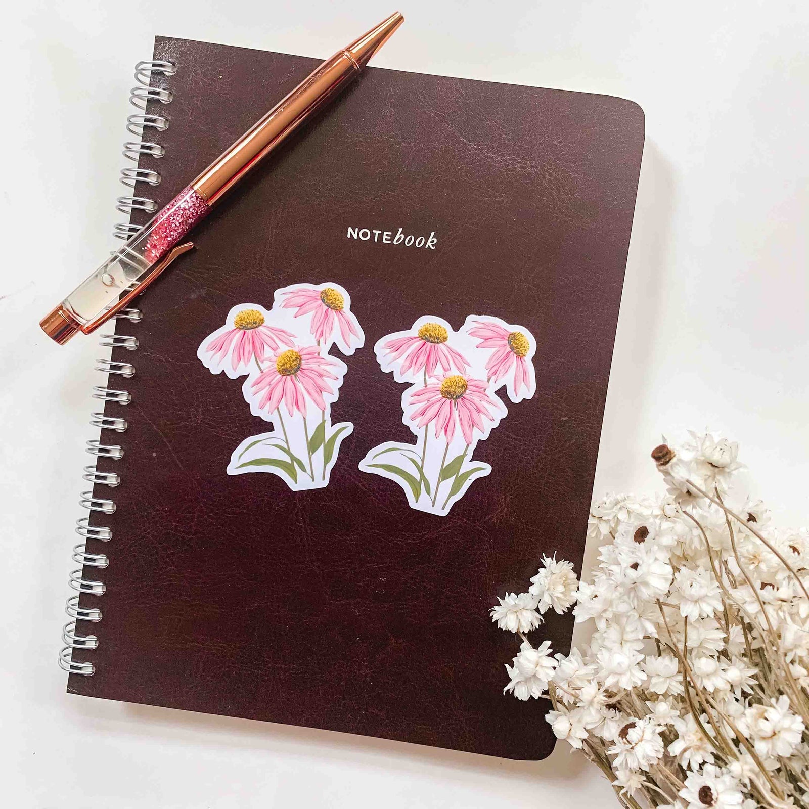 Echinacea Vinyl Sticker