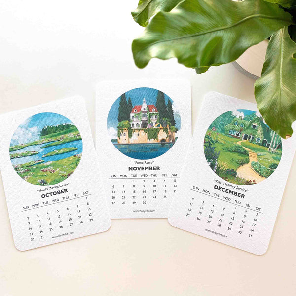 Animation Inspired 2022 Desk Calendar