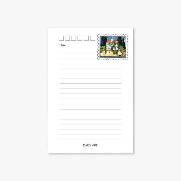 Porco Rosso Inspired Hotel Notepad