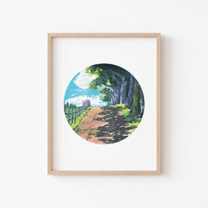 Kiki's Inspired Tree Art Print