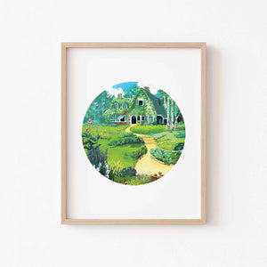 Beautiful House Art Print