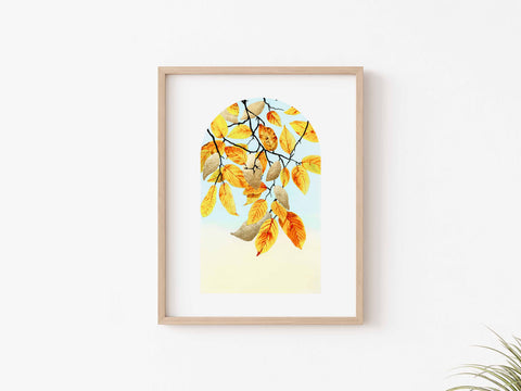 Shiny Leaves - Art Print