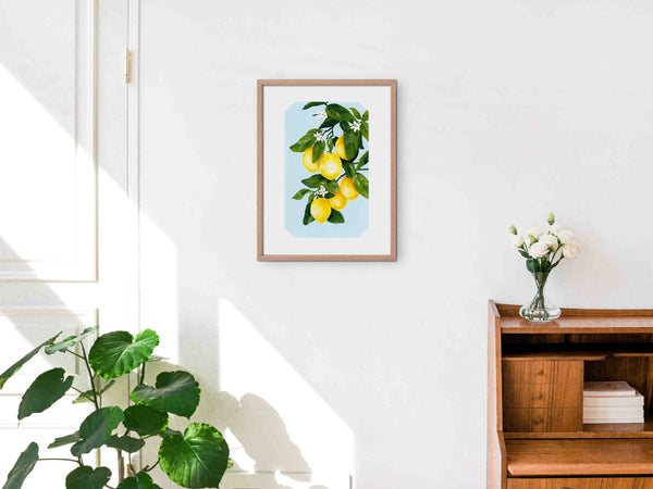 Shiny Lemons - Art Print