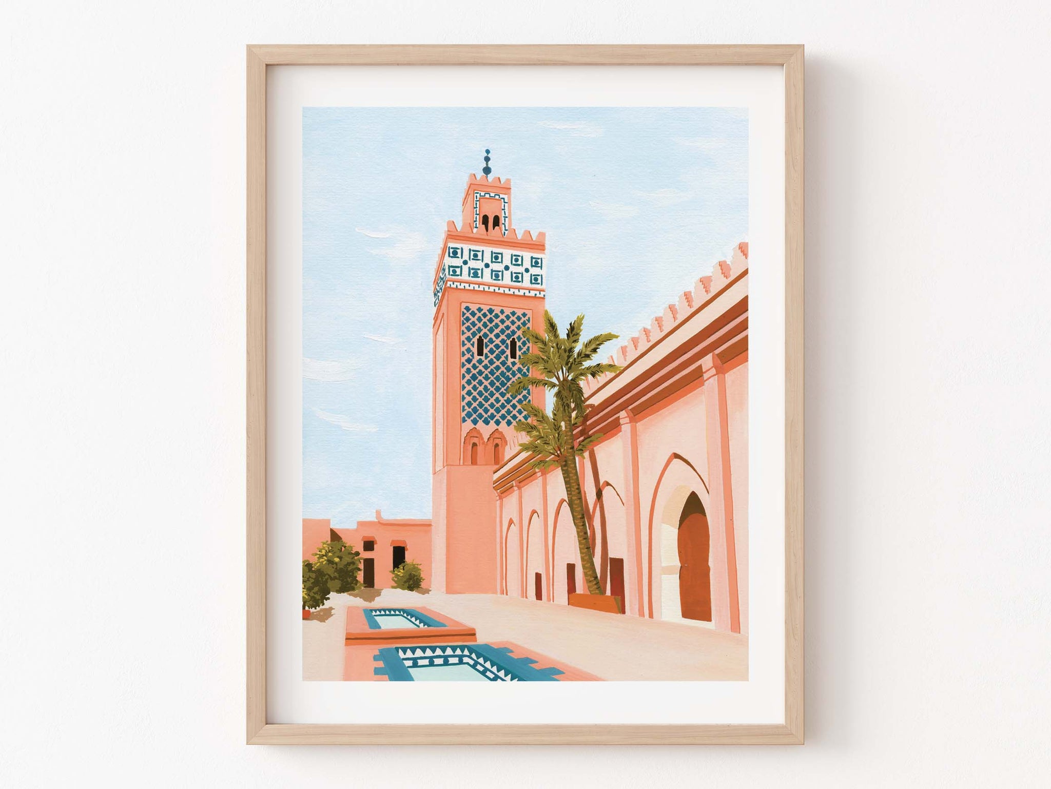 Marrakesh, Morocco - Art Print