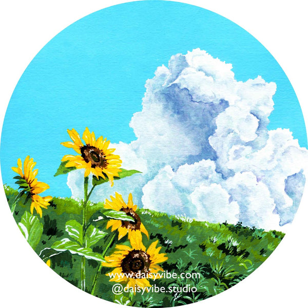 Sunflower Art Print