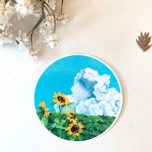 Sunflower Sticker