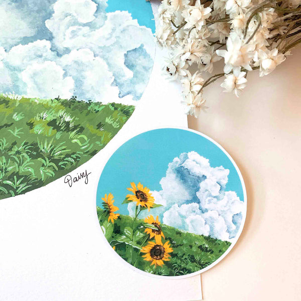 Sunflower Original Painting