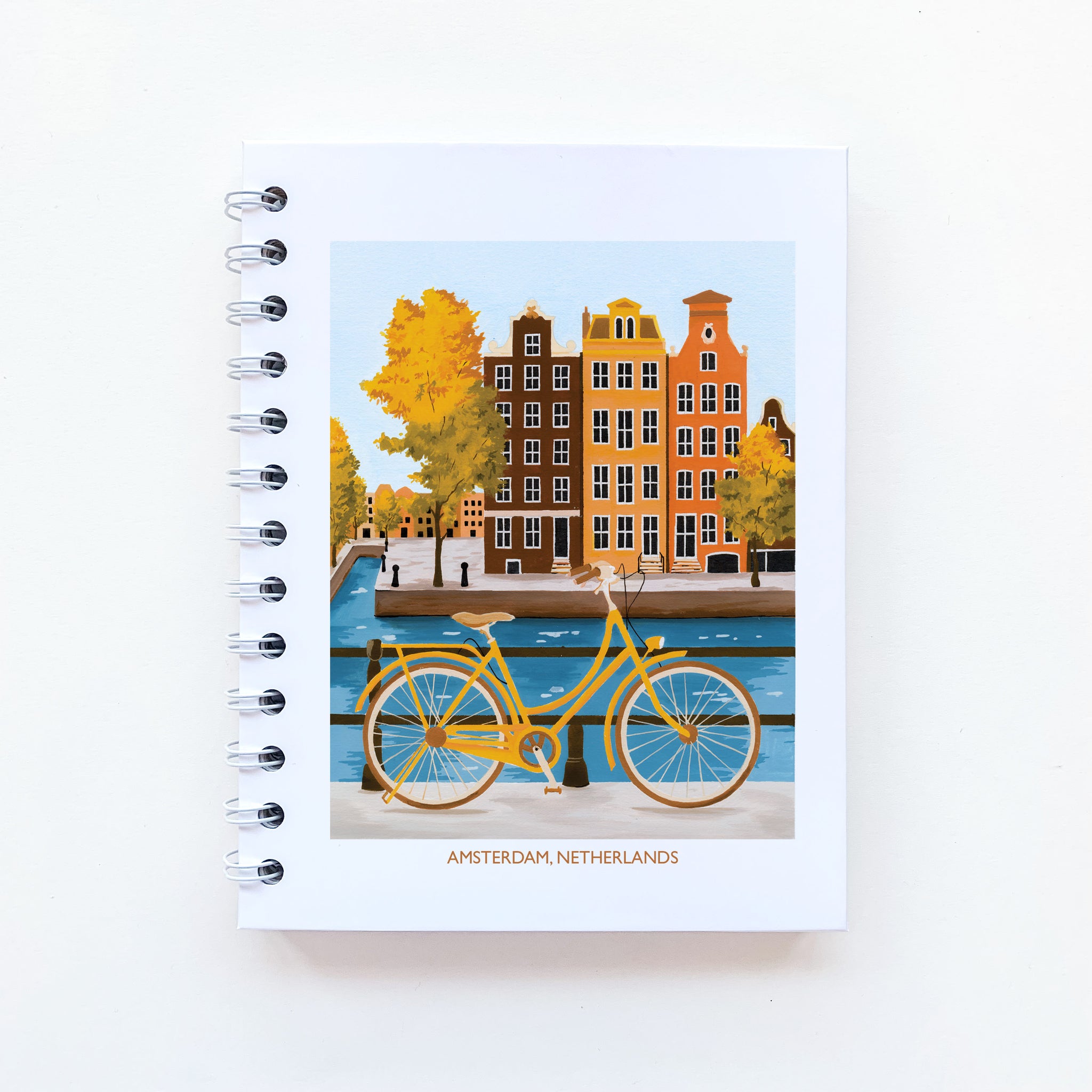 Amsterdam, Netherlands - Inspirational Notebook