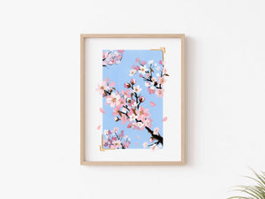 Cherry Blossoms in Spring - Art Print