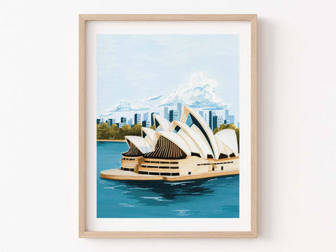 Sydney, Australia - Art Print