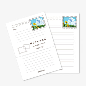 Sunflower Notepad