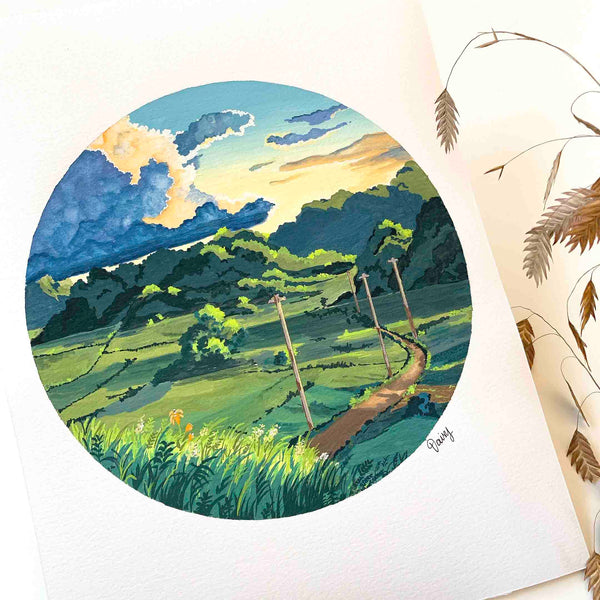 Sunset Original Painting