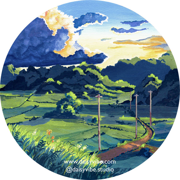 Sunset Art Print