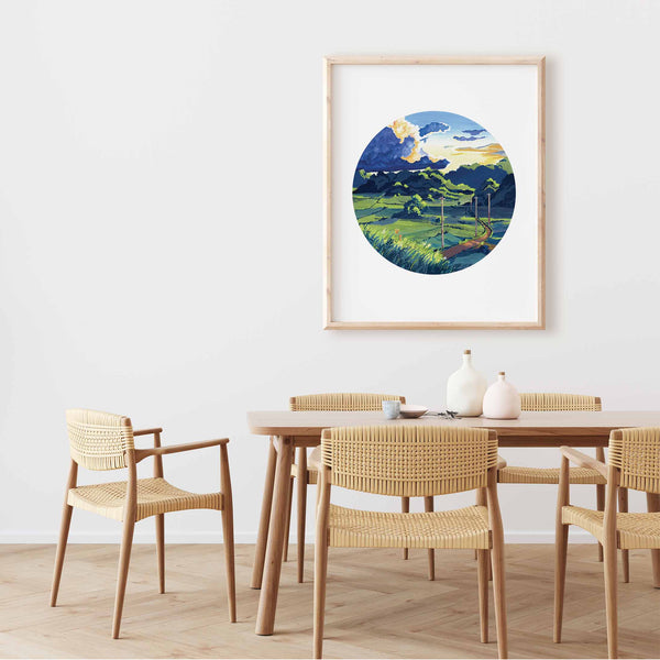 Sunset Art Print