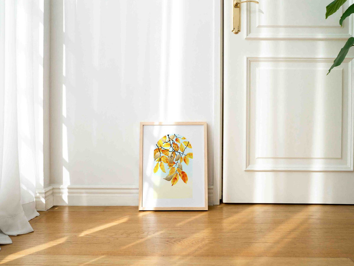 Shiny Leaves - Art Print