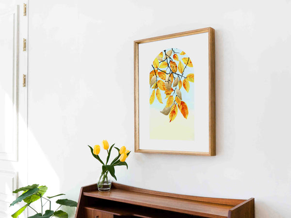 Shiny Leaves - Art Print