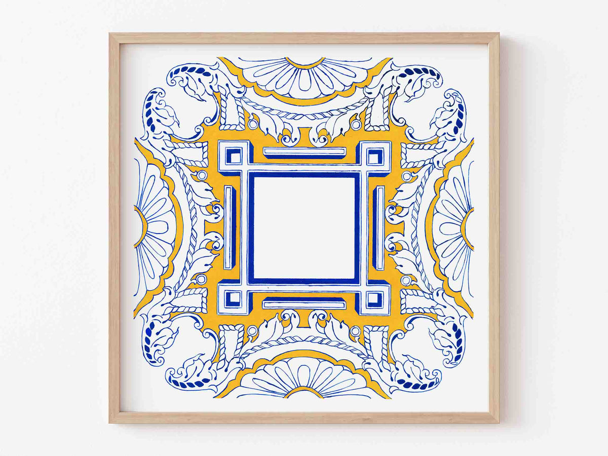 #1 Portuguese Tile Art Print