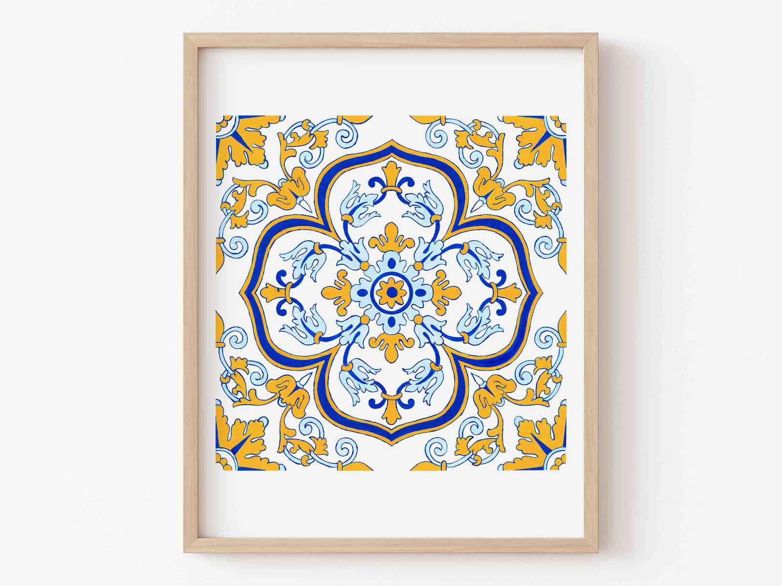 #3 Portuguese Tile Art Print