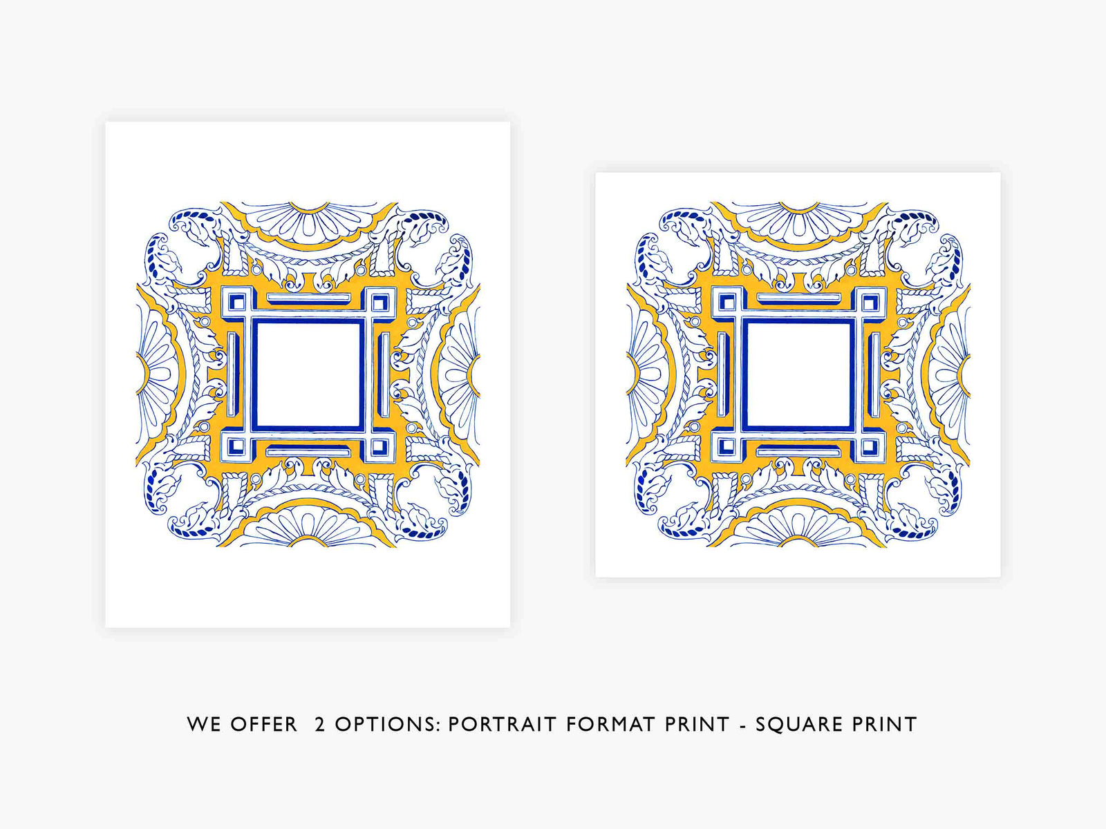 #1 Portuguese Tile Art Print