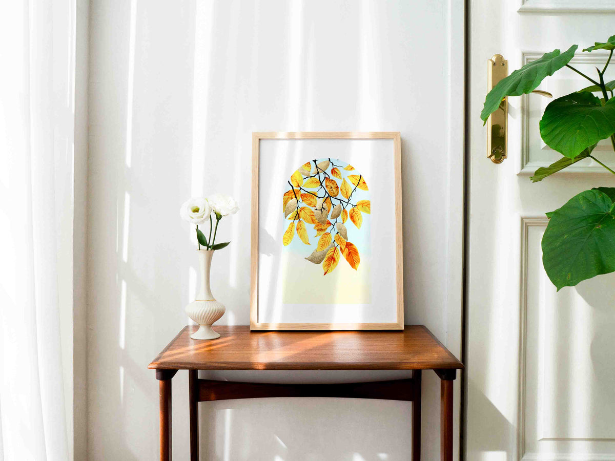 Shiny Leaves - Art Print