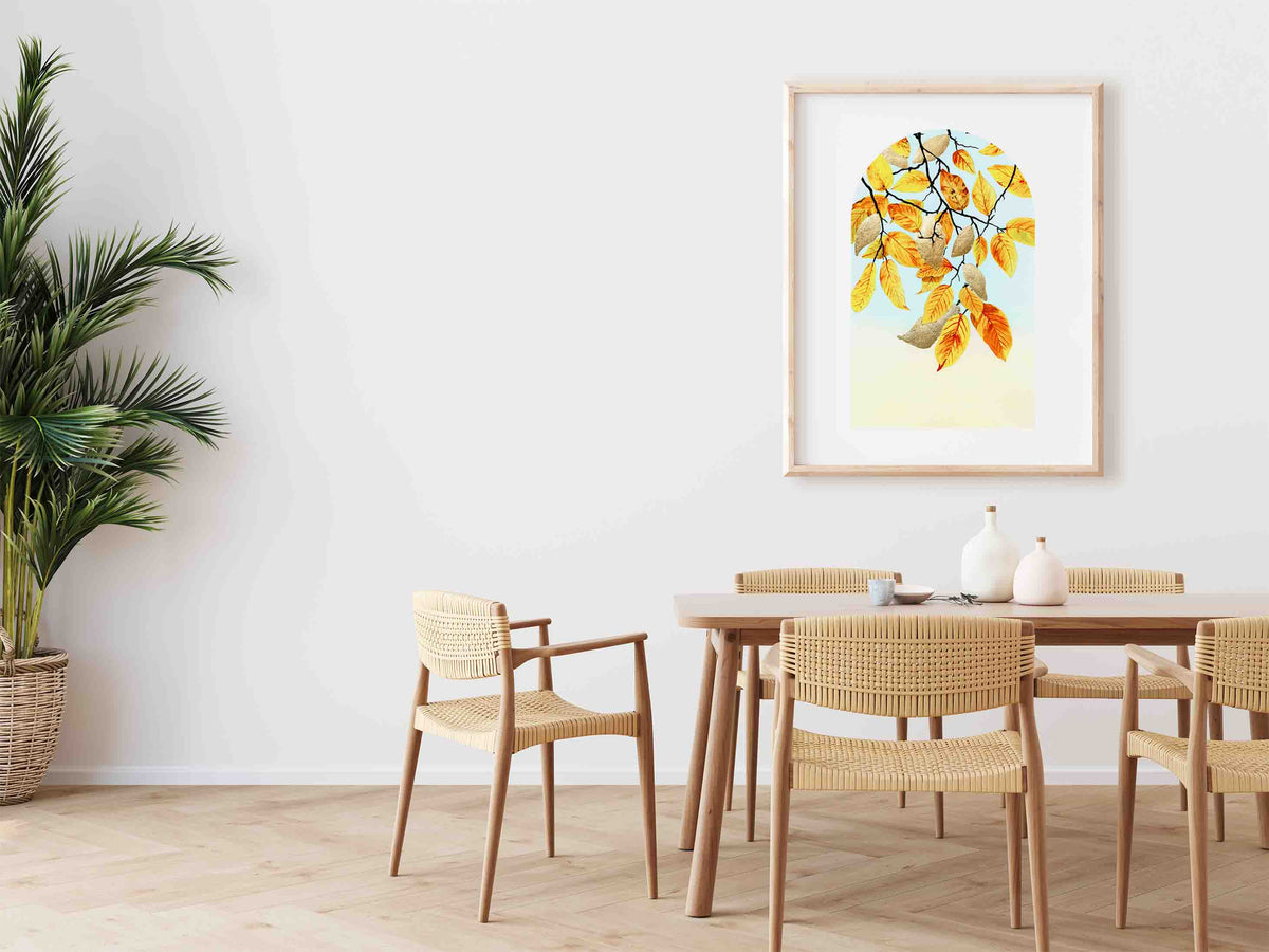 Shiny Leaves - Art Print