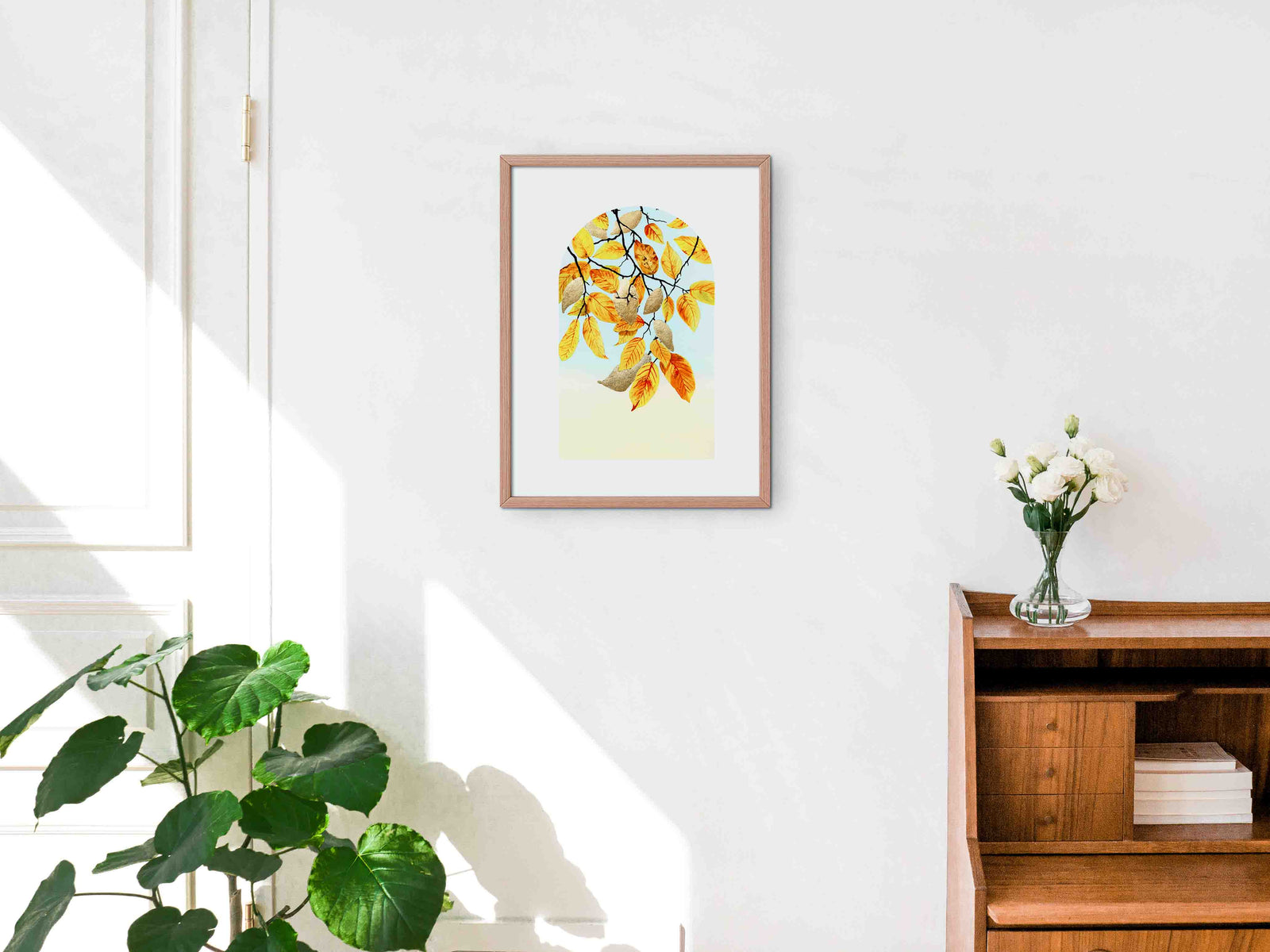 Shiny Leaves - Art Print